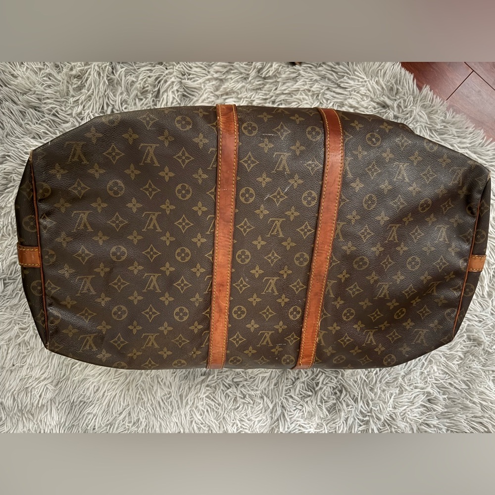 Large Louis Vuitton Brown Monogram duffle Bag - Picture 2 of 12